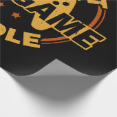 Funny Gamer Console Protest Gaming Geschenkpapier (Ecke)