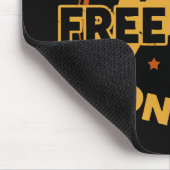 Funny Gamer Console Protest Gaming Mousepad (Ecke)