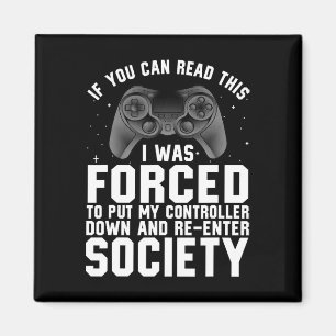 Funny Gamer for Men Video Gamer Gaming Game Magnet