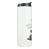 Funny Gamer Giraffe Gaming for Boys Men Video Game Thermosbecher (Nach links gedreht)