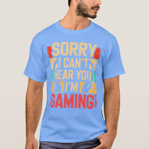 Funny Gamer Graphic Shirt for Teens Boys Men Video