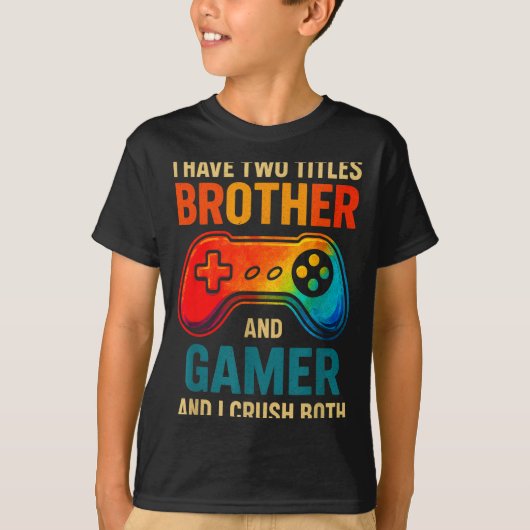 Funny Gamer Graphic Tee For Boys Teens Kids Video (Vorderseite)