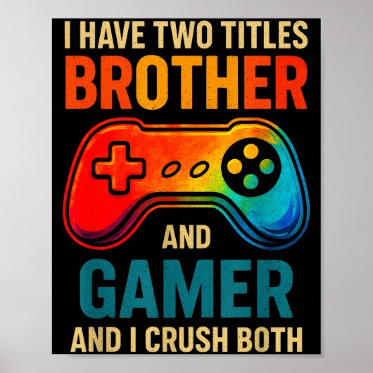 Funny Gamer Graphic Tee For Boys Teens Kids Video Poster (Vorne)