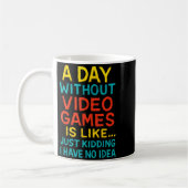 Funny Gamer Graphic Tee Men Boys Teens Video Gamin Kaffeetasse (Links)