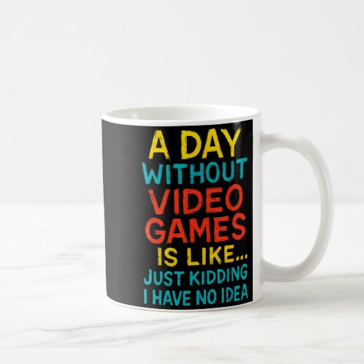 Funny Gamer Graphic Tee Men Boys Teens Video Gamin Kaffeetasse (Rechts)