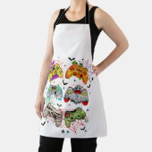 Funny Gamer Halloween Schürze (InSitu)