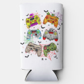 Funny Gamer Halloween Seltzer Can Cooler Selters Dosenkühler (Vorderseite)
