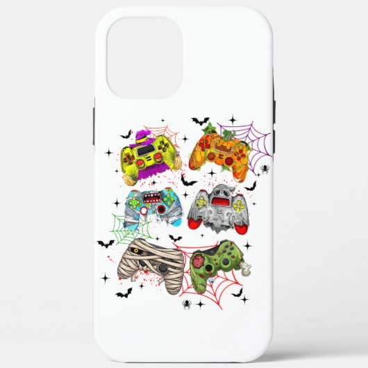 Funny Gamer Halloween Telefon iPhone 12 Pro Max Fa Case-Mate iPhone Hülle (Rückseite)