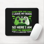 Funny Gamer I Don't Always Play Video Games Gift B Mousepad (Mit Mouse)