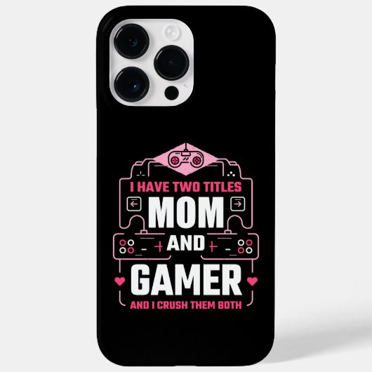 FUNNY GAMER MAMA iPhone-Fall Case-Mate iPhone Hülle (Rückseite)