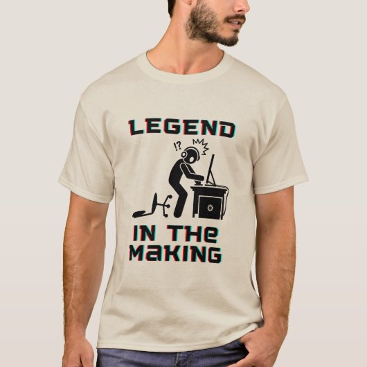 Funny Gamer Meme Tee for Gaming Lovers (Vorderseite)