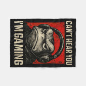 Funny Gamer Mpy Frog Art Men Women Boys Video Gami Fleecedecke (Vorderseite (Horizontal))