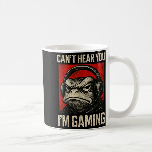 Funny Gamer Mpy Frog Art Men Women Boys Video Gami Kaffeetasse (Rechts)
