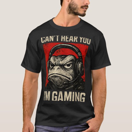Funny Gamer Mpy Frog Art Men Women Boys Video Gami T-Shirt (Vorderseite)