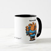 Funny Gamer Mug Capybara Squad – Pers Tasse (VorderseiteRechts)