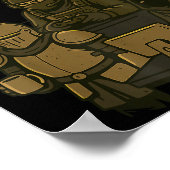 Funny Gamer Office Work Sarcasm Gamer Nerd Office  Poster (Ecke)