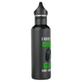 Funny Gamer Quote Video Games Gaming Boys Brother Edelstahlflasche (Links)