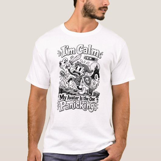 Funny Gamer Shirt (Vorderseite)