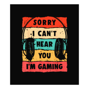 Funny Gamer Shirt für Teens Boys Men Video Gaming Fotodruck