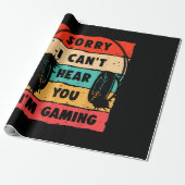Funny Gamer Shirt für Teens Boys Men Video Gaming Geschenkpapier (Ungerollt)