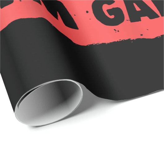 Funny Gamer Shirt für Teens Boys Men Video Gaming Geschenkpapier (Rolleneckpunkt)