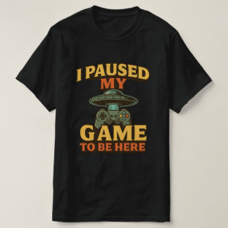 Funny Gamer T - Shirt - Ich habe mein Spiel hier g