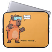 Funny Gamer Tablet Case – Personalized (Vorderseite)