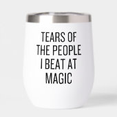 Funny Gamer Tears Of The People I Beat At Magic (Rückseite)