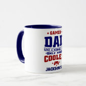 Funny Gamer Vater Tasse (Vorderseite Links)