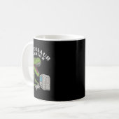 Funny Gamer Video Game Player Kaffeetasse (Vorderseite Links)