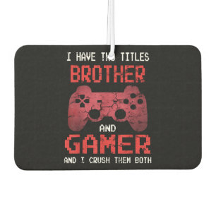 Funny Gamer Vintage Videospiele für Boys Brother Autolufterfrischer