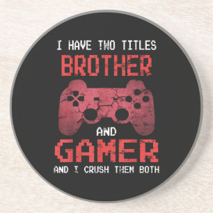 Funny Gamer Vintage Videospiele für Boys Brother Getränkeuntersetzer