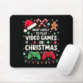 Funny Gamer wird höchstwahrscheinlich Videospiele  Mousepad (Mit Mouse)