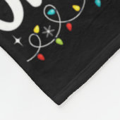 Funny Gamer Xmas Likely Play Video Games On Christ Fleecedecke (Ecke)