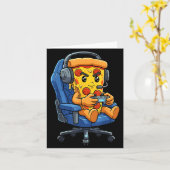 Funny Gamer Zza Gaming Video Game Enthusiast Boys Karte (Gelbe Blume)