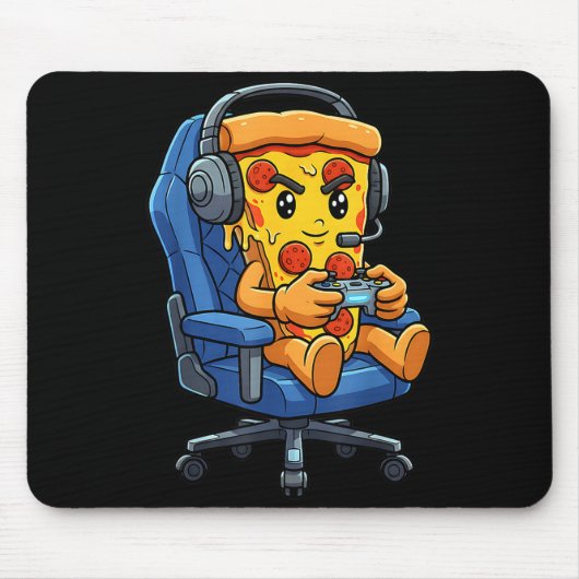 Funny Gamer Zza Gaming Video Game Enthusiast Boys Mousepad (Vorne)