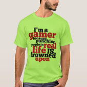 Funny Gamers T - Shirt für Videospiele Geeks (Vorderseite)