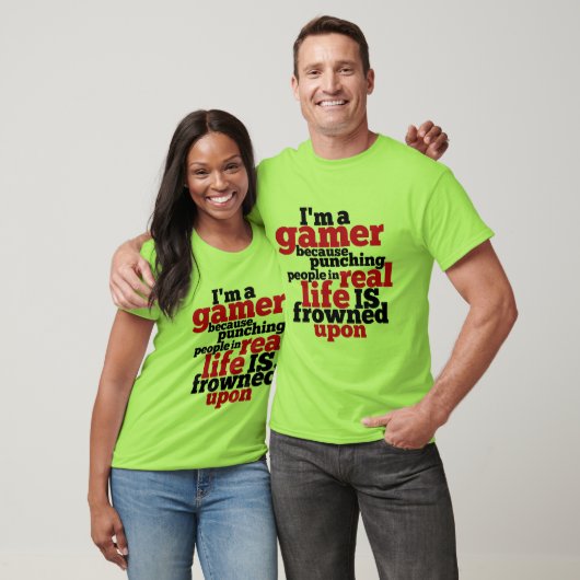 Funny Gamers T - Shirt für Videospiele Geeks (Unisex)