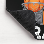 Funny Games on Second Grade Basketball First Day O Mousepad (Ecke)
