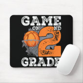 Funny Games on Second Grade Basketball First Day O Mousepad (Mit Mouse)