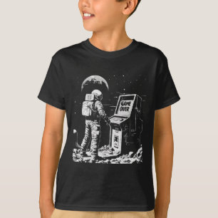 Funny Gaming Astronaut Gamer in Space Video Game G T-Shirt