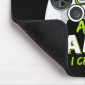 Funny Gaming Boys Girls Men Gamer Video Game Mousepad (Ecke)