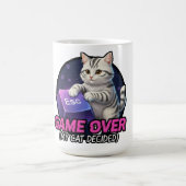 ​Funny Gaming Cat Gamer Gift - My Cat Decided Game Kaffeetasse (Mittel)