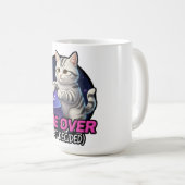 ​Funny Gaming Cat Gamer Gift - My Cat Decided Game Kaffeetasse (VorderseiteRechts)