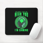 Funny Gaming Gamer Game Controller Video Gaming Fo Mousepad (Mit Mouse)