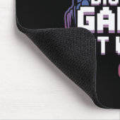 Funny Gaming Headset Spaß stören Gamer nicht Mousepad (Ecke)