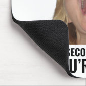 Funny Gaming Meme Mouse Pad Screaming Face Mousepad (Ecke)