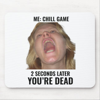 Funny Gaming Meme Mouse Pad Screaming Face Mousepad