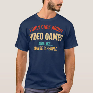 Funny Gaming Shirt für Männer Ich interessiere mic