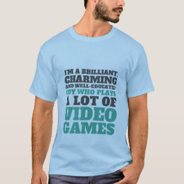 Funny Gaming T - Shirt für Geeks und Gamer